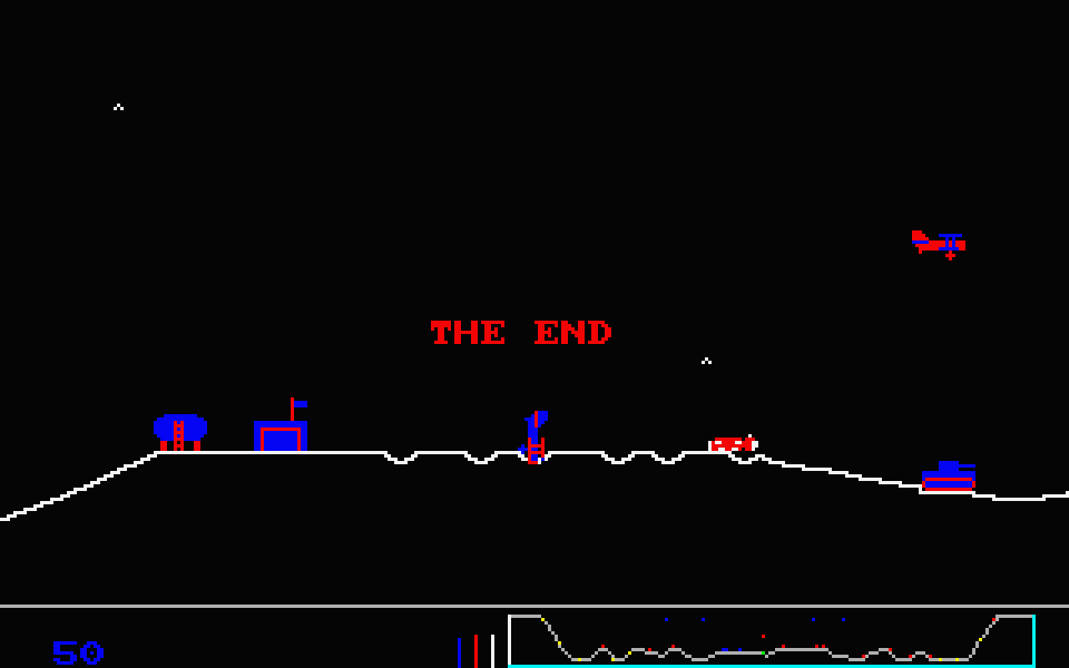Sopwith atari screenshot